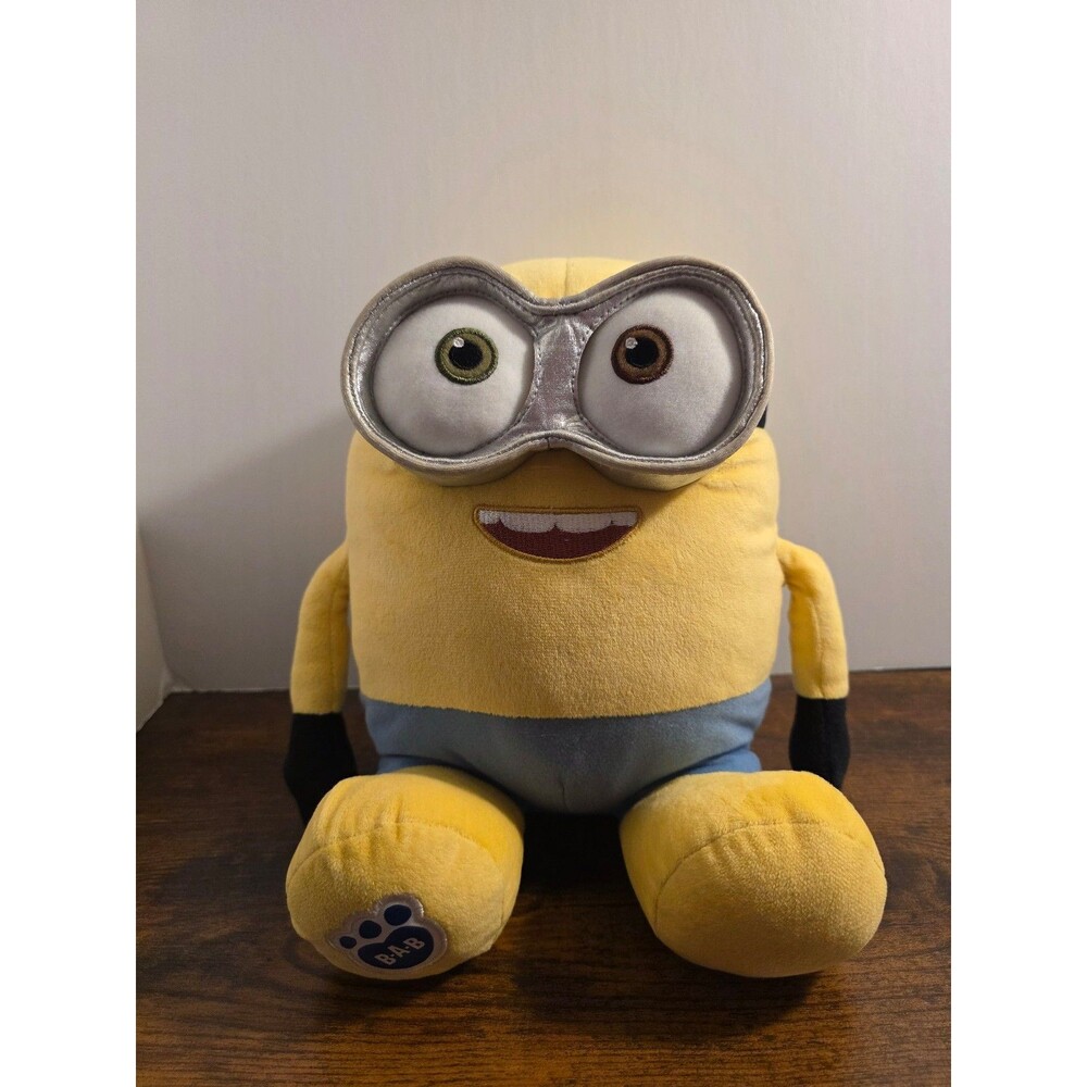 Build A Bear MINION Bob 12” Plush Despicable Me Plush Soft Stuffed Animal